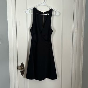 Black Cut Out Dress